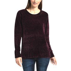 2/$20 - Orivs Chenille Sweater – Plum – M